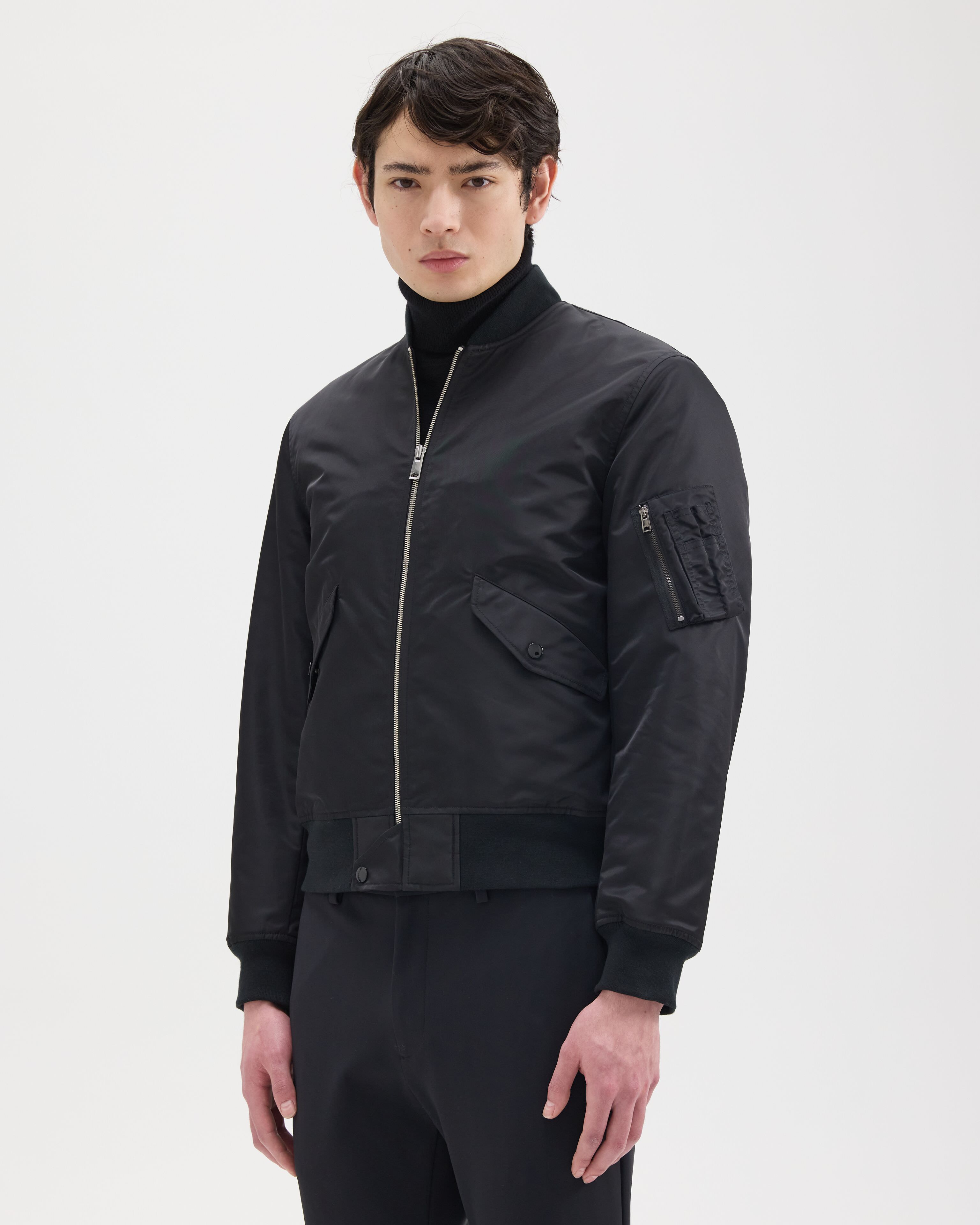 一部店舗限定 Aero Nylon Flight Bomber PF | MEN | Theory [セオリー 