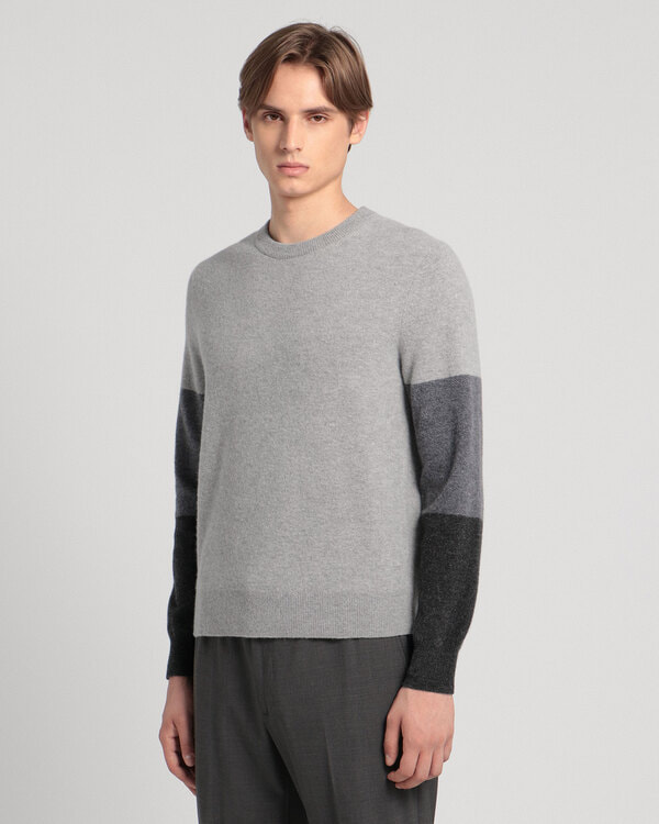 【Theory】Soft Felted Wool Geder CB Crew 【Theory】Soft Felted Wool Geder CB Crew