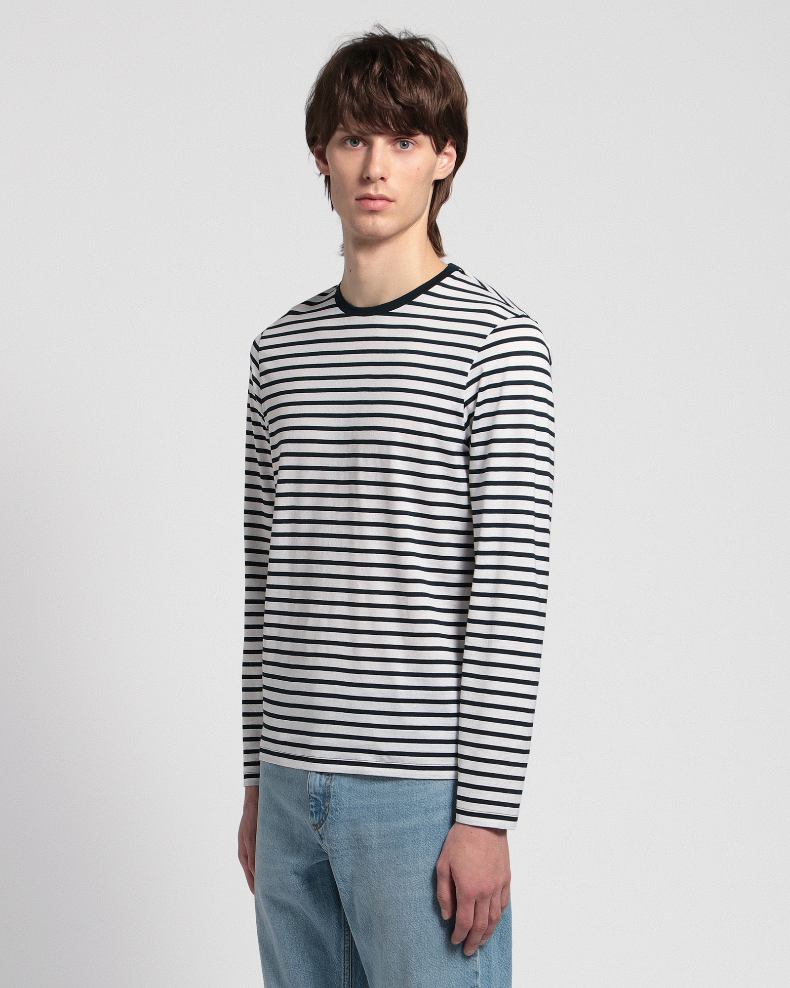 Stripe Tee W Dorian LS STP | MEN | Theory [セオリー] 公式