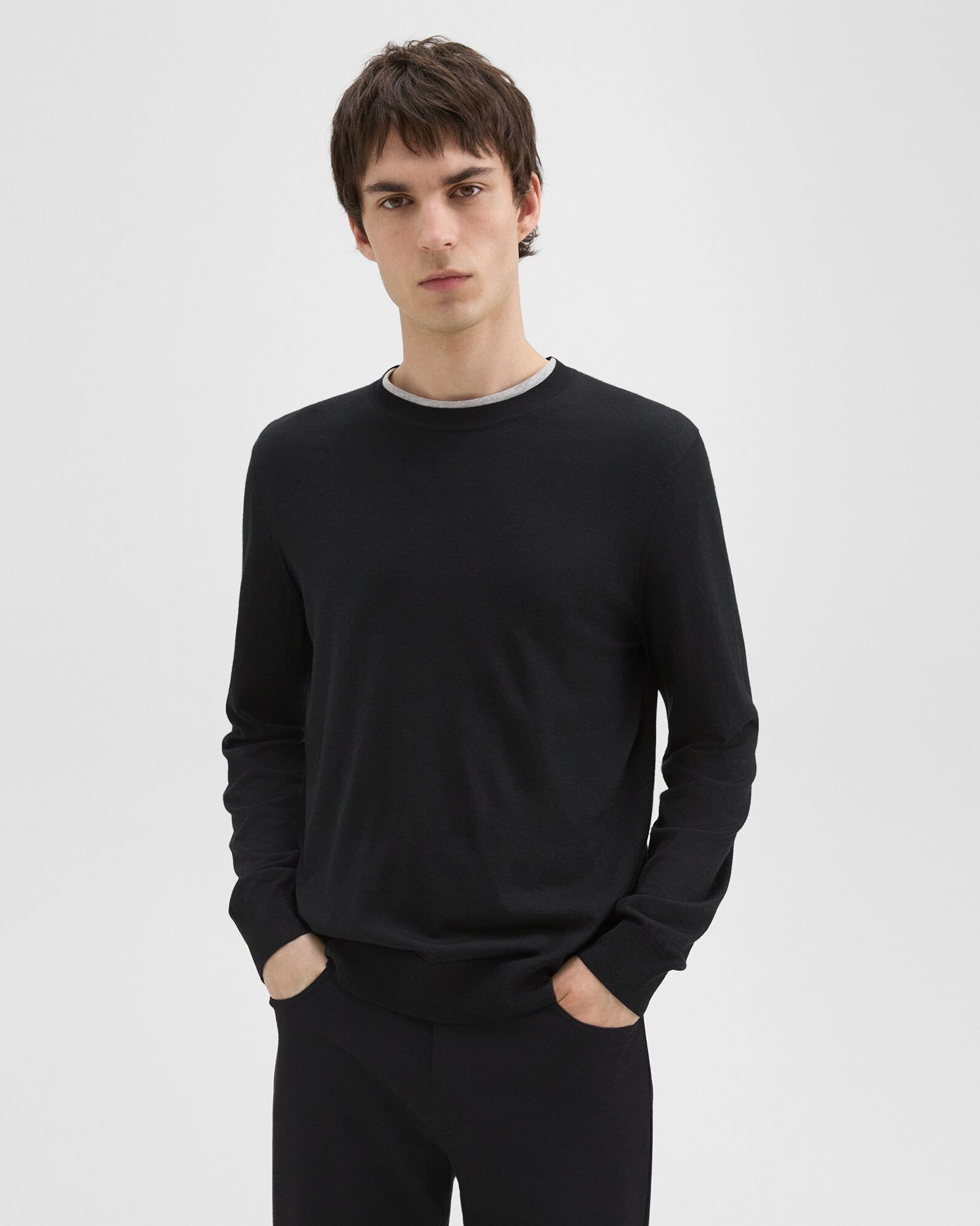 Regal Wool Crew Neck PO | MEN | Theory [セオリー] 公式通販サイト