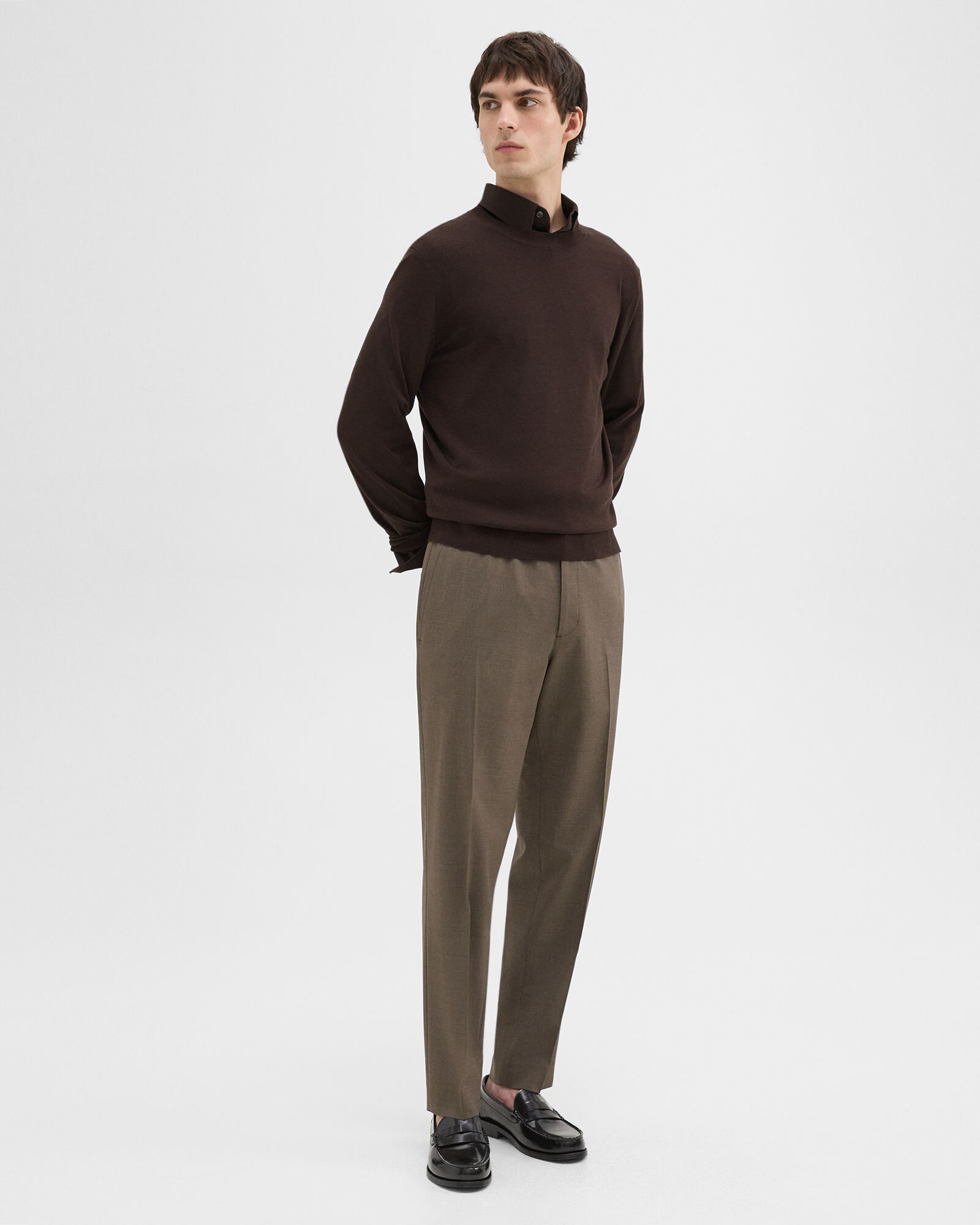Regal Wool Crew Neck PO | MEN | Theory [セオリー] 公式通販サイト