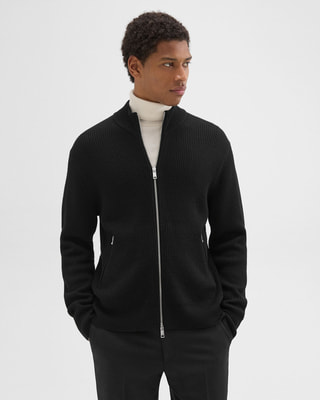 Novo Merino Rib Jacket | MEN | Theory [セオリー] 公式通販サイト
