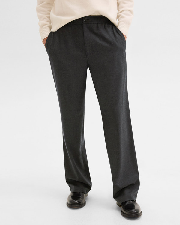 【Theory】Wool PL Flannel Wide PNT DRW 【Theory】Wool PL Flannel Wide PNT DRW