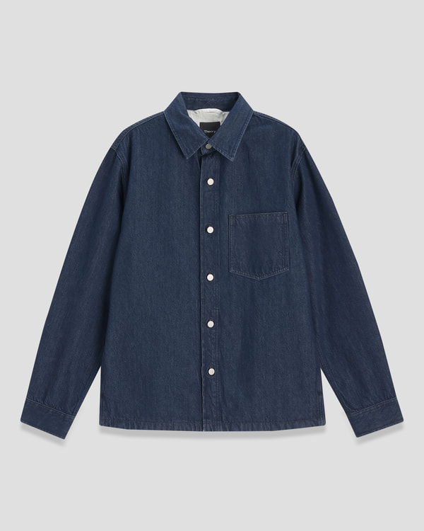 【Theory】Cotton Denim Denim Overshirt 【Theory】Cotton Denim Denim Overshirt
