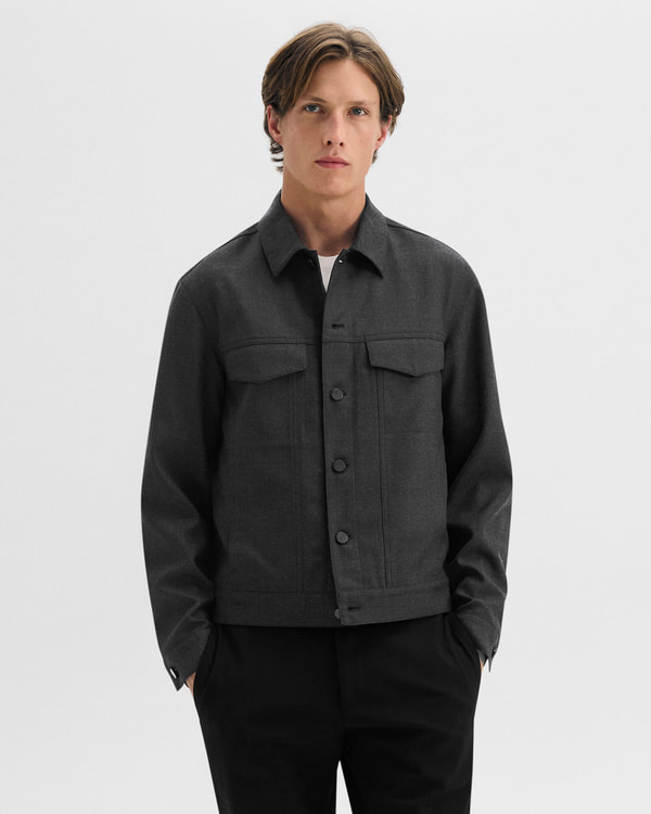 【Theory】Wool PL Flannel River FL 【Theory】Wool PL Flannel River FL