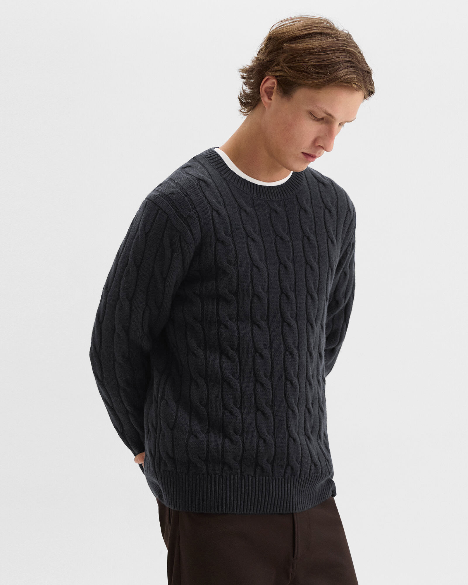 Montana Wool Cable LS | MEN | Theory [セオリー] 公式通販サイト