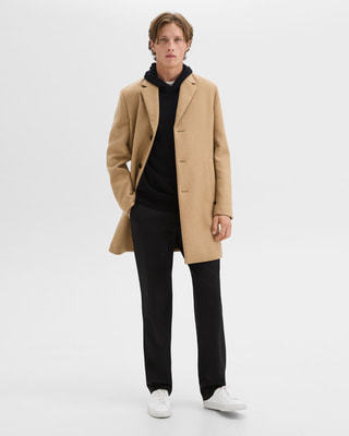 Wool Melton M P 3B Coat A | MEN | Theory [セオリー] 公式通販サイト