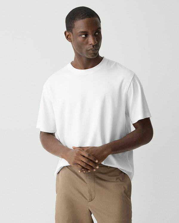 【Theory】Clinton Knit 2 Relaxed Tee 【Theory】Clinton Knit 2 Relaxed Tee