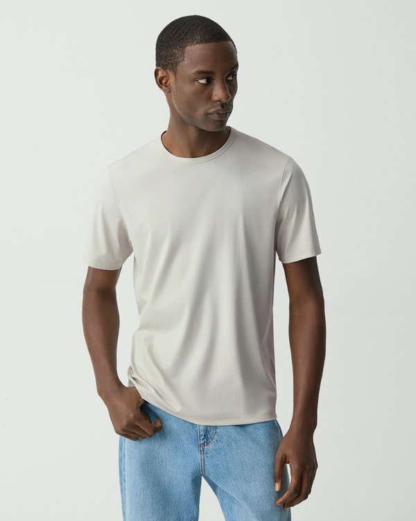 Theory セオリー パンツ（その他） グレー 0138224L0323 Perform Jersey Perform Tee | MEN | Theory [セオリー] 公式