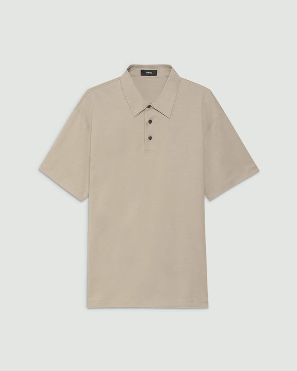 一部店舗限定 Clinton Knit 2 Relaxed Polo | MEN | Theory