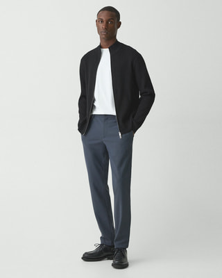 Light Bilen Fullzip Mockneck Sweater | MEN | Theory