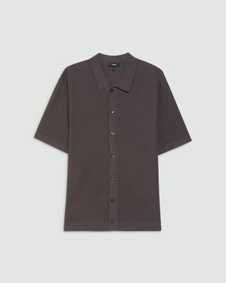 発売予定》 Tactile Cotton Cairn Shirt Cardigan | MEN