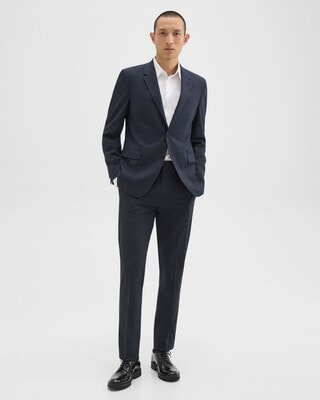 極美品⭐︎Theory 現行タグ TAILOR ネイビー ノーカラー スーツ M New Tailor 2 Chambers Blazer | MEN | Theory [セオリー] 公式