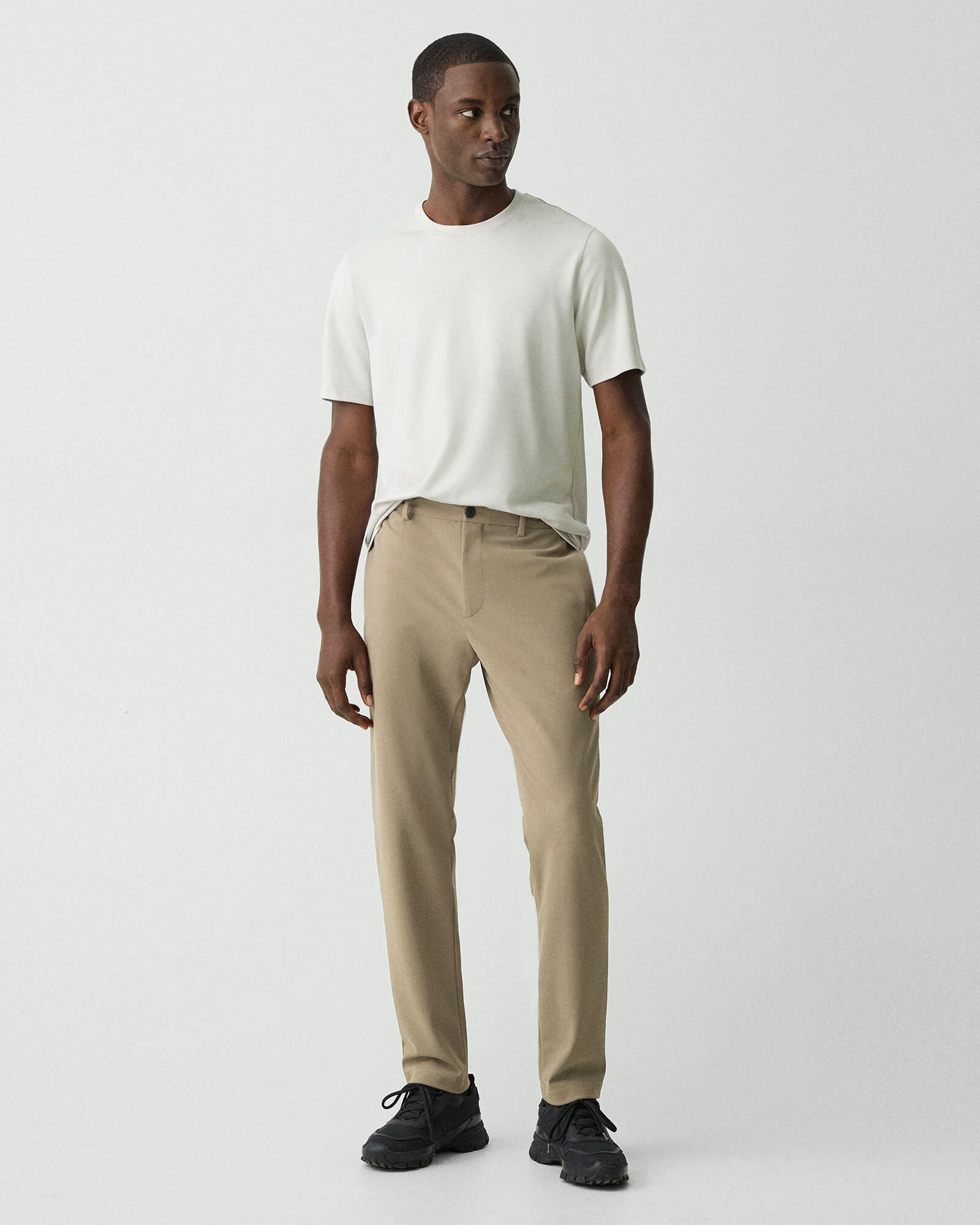 美品 2024年製 theory Precision Ponte Zaine Brown Precision Ponte Zaine Pant | Theory