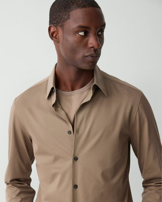 Structure Knit Sylvain Shirt A | MEN | Theory [セオリー] 公式通販