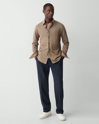 Structure Knit Sylvain Shirt A | MEN | Theory [セオリー] 公式通販