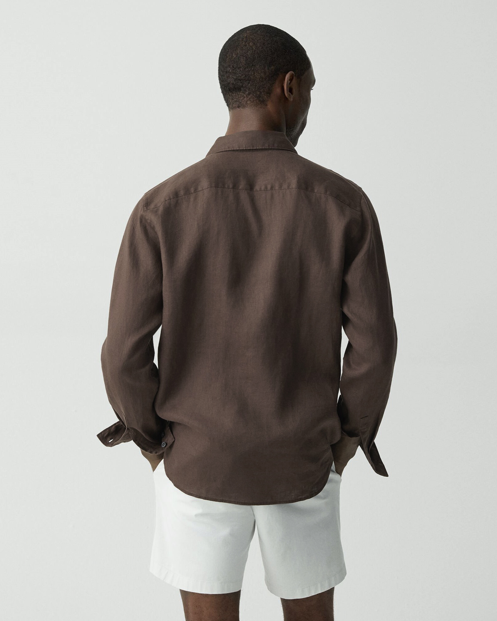 Relaxed Linen Irving Shirt A | MEN | Theory [セオリー] 公式