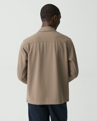 [美品] 2025年 セオリー シャツ ブルゾン Precision Ponte Precision Ponte Overshirt Blouson | MEN | Theory [セオリー