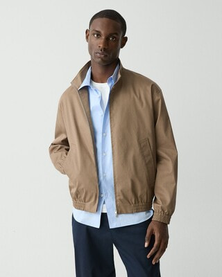Hanson Twill Stand Collar Blouson | MEN | Theory [セオリー