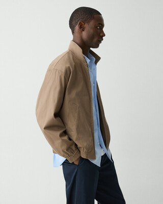 Hanson Twill Stand Collar Blouson | MEN | Theory [セオリー