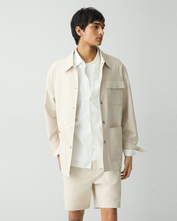 【Theory】一部店舗限定 Canvas Stretch Utility Coat 【Theory】一部店舗限定 Canvas Stretch Utility Coat