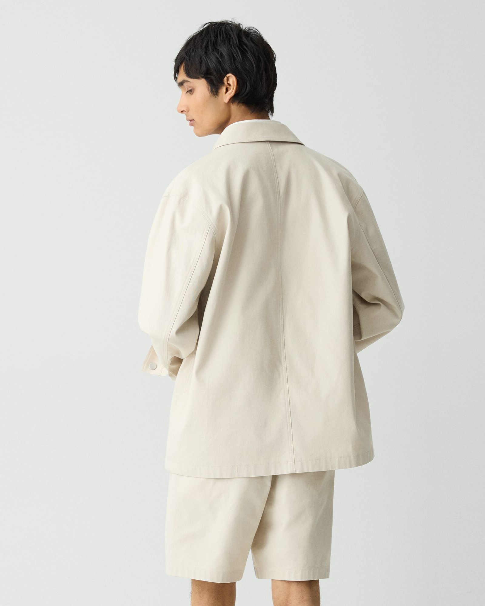 一部店舗限定 Canvas Stretch Utility Coat | MEN | Theory