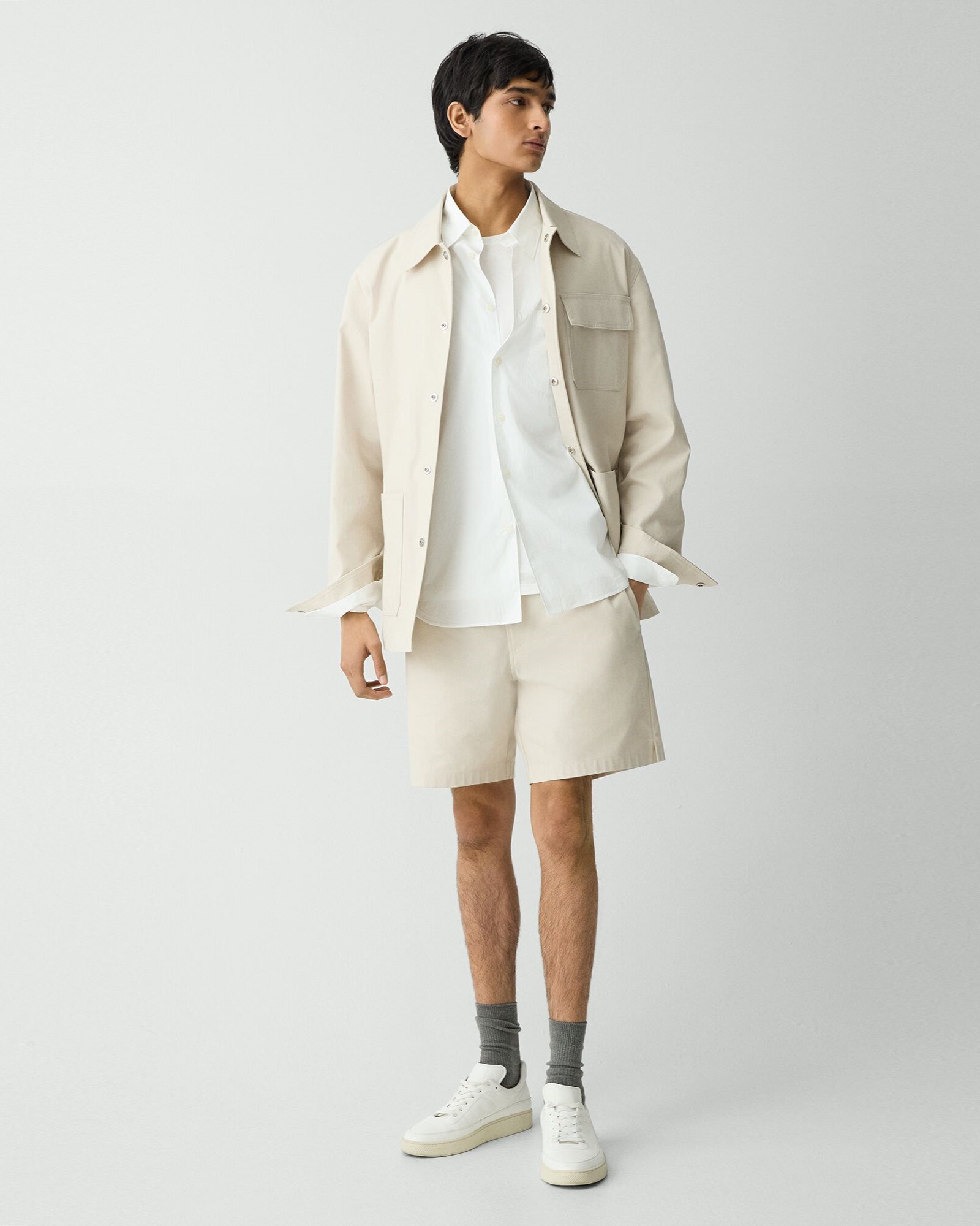 一部店舗限定 Canvas Stretch Utility Coat | MEN | Theory