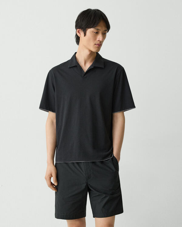 【Theory】《予約商品》 オンライン限定 Foundation Jsy W Double Layered Polo 【Theory】《予約商品》 オンライン限定 Foundation Jsy W Double Layered Polo