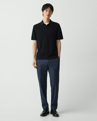 Tactile Cotton Mesh Polo Sweater | MEN | Theory [セオリー] 公式