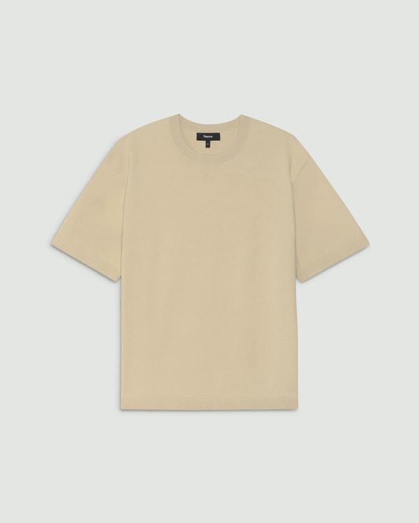 【Theory】Cotton Light Twist Relax Crewneck Sweater 【Theory】Cotton Light Twist Relax Crewneck Sweater