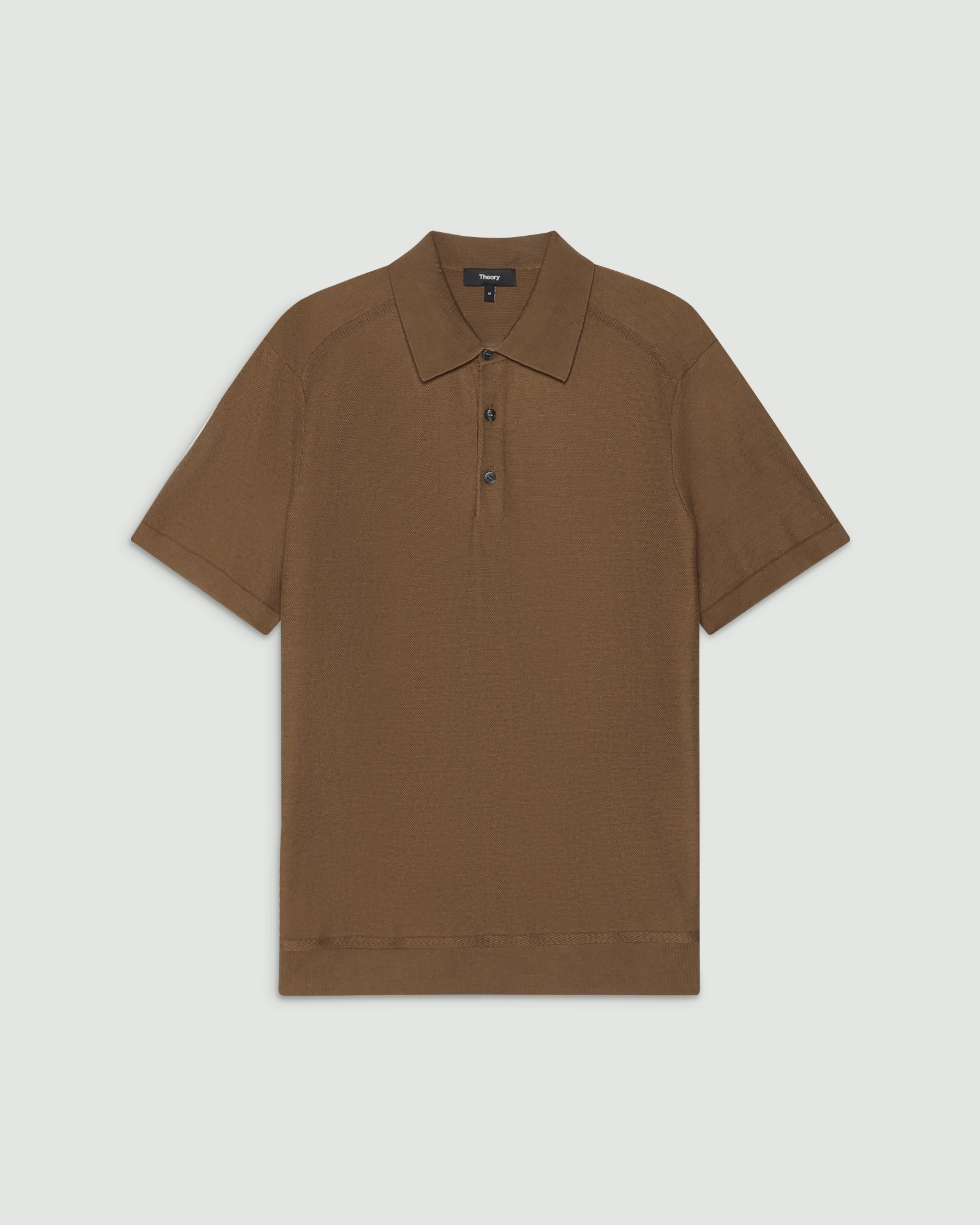 美品✨Theory 22aw クルーネックジャケット 450ラセット カシミヤ
