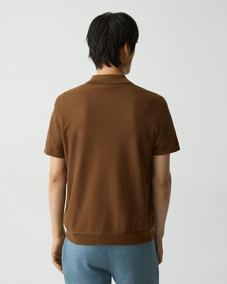 Silk Cotton Polo Sweater | MEN | Theory [セオリー] 公式通販