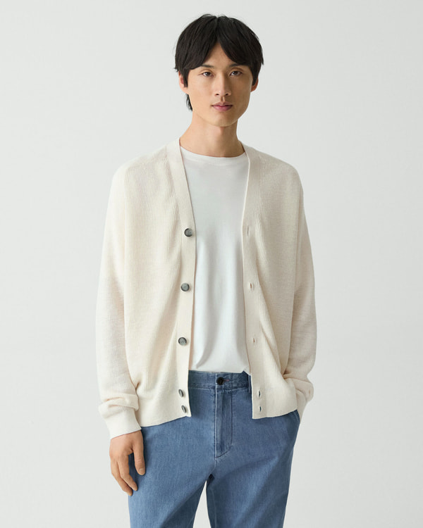 【Theory】Pacific Linen Relaxed Cardigan 【Theory】Pacific Linen Relaxed Cardigan