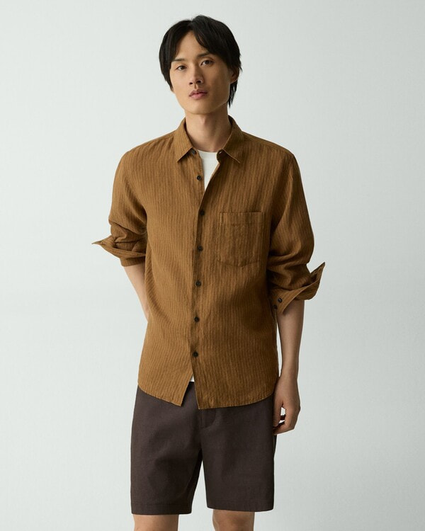 【Theory】一部店舗限定 Summer Stripe Irving Shirt 【Theory】一部店舗限定 Summer Stripe Irving Shirt