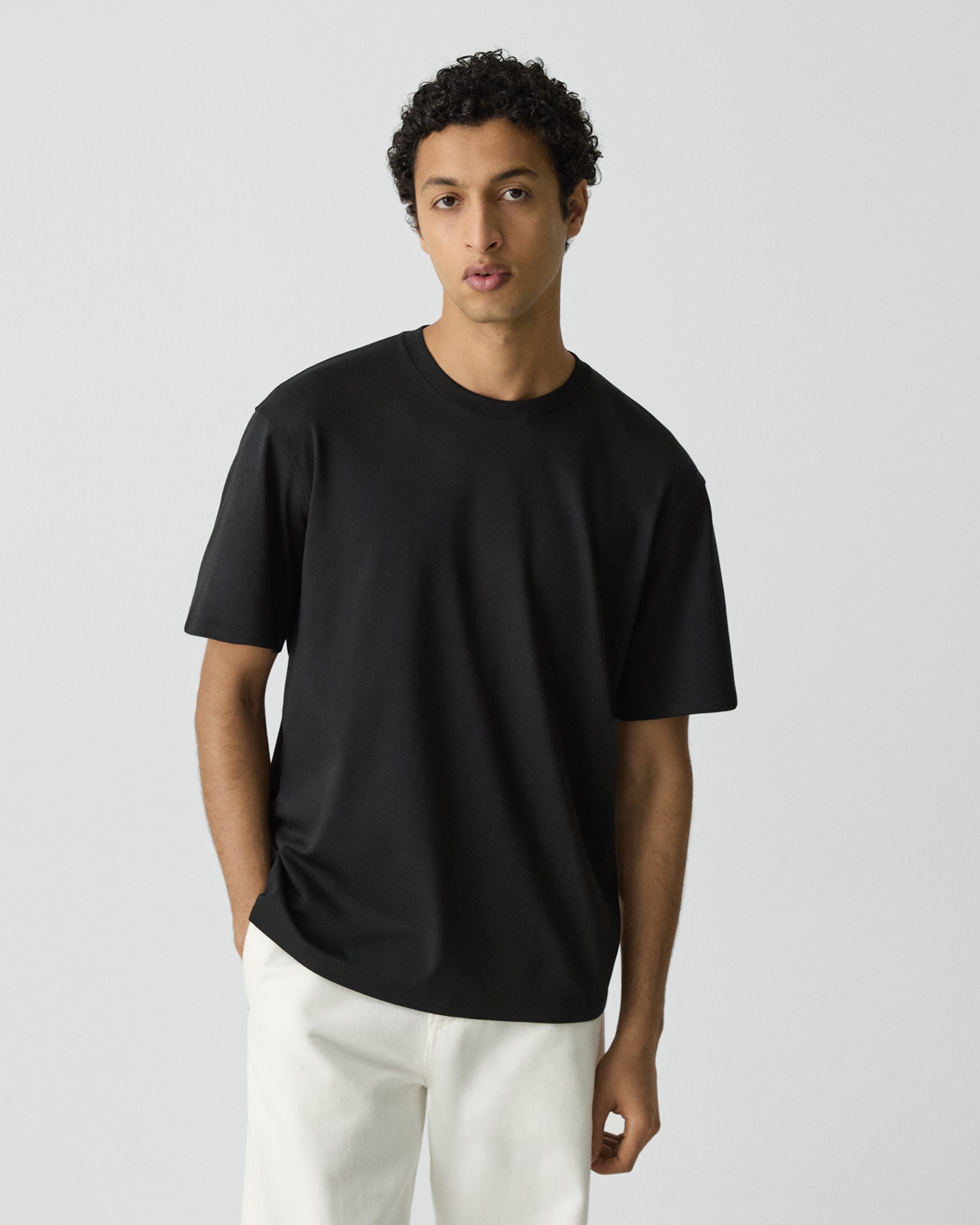 City Interlock Relaxed Tee | MEN | Theory [セオリー] 公式通販サイト