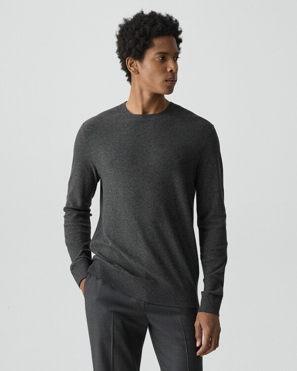 【Theory】Light Bilen Riland Crew Neck Sweater 【Theory】Light Bilen Riland Crew Neck Sweater