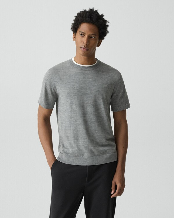 【Theory】《予約商品》 Regal Wool Soris Tee Sweater 【Theory】《予約商品》 Regal Wool Soris Tee Sweater