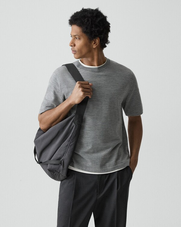 【Theory】《予約商品》 一部店舗限定 Regal Wool Relaxed Tee Sweater 【Theory】《予約商品》 一部店舗限定 Regal Wool Relaxed Tee Sweater