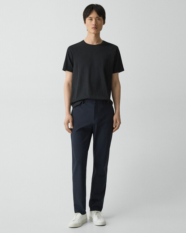 Precision Ponte Zaine Sideelastic Pant A | MEN | Theory
