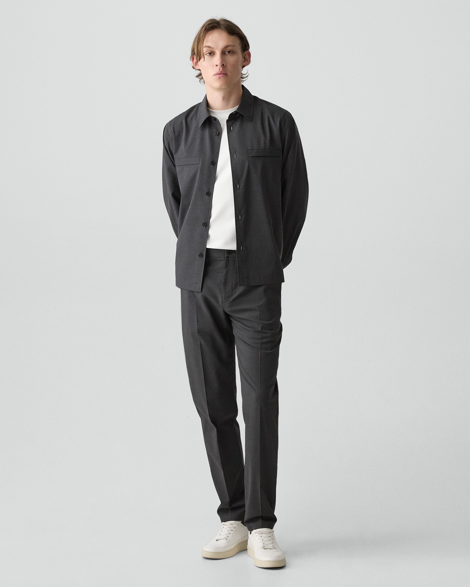 Motion Wool Curtis Travel Pant A | MEN | Theory [セオリー