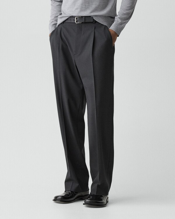 【Theory】New Tailor 2 Relaxd Pleated Pant 【Theory】New Tailor 2 Relaxd Pleated Pant