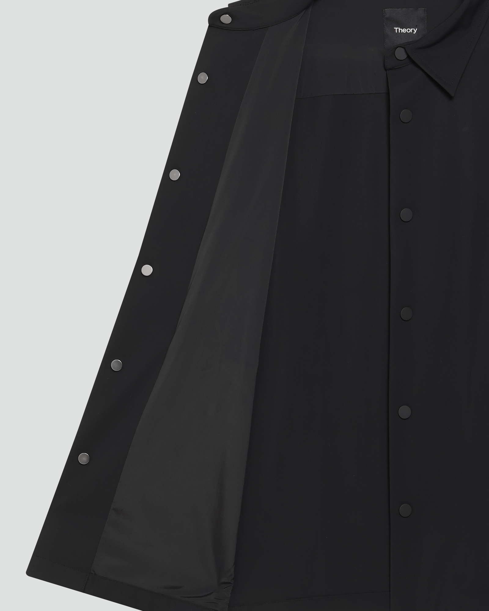 Precision Ponte Snap Overshirt Blouson | MEN | Theory