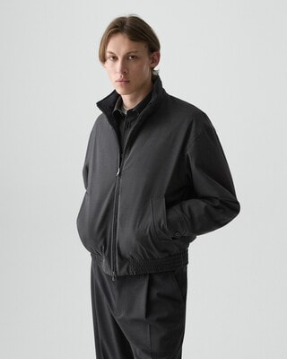 Motion Wool Stand Blouson Reversible | MEN | Theory