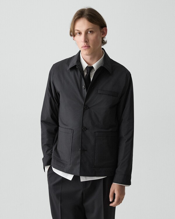 【Theory】一部店舗限定 Motion Nylon Layering Button Blouson 【Theory】一部店舗限定 Motion Nylon Layering Button Blouson