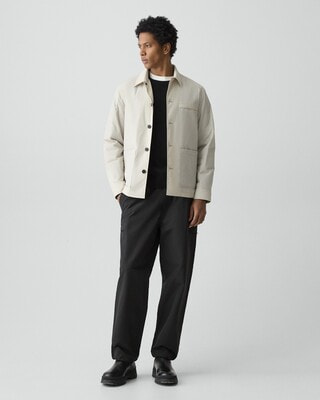 一部店舗限定 Motion Nylon Layering Button Blouson | MEN | Theory