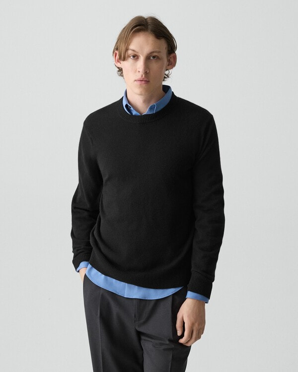 【Theory】《予約商品》 Cashmere 3 Hilles Crew Neck Sweater 【Theory】《予約商品》 Cashmere 3 Hilles Crew Neck Sweater