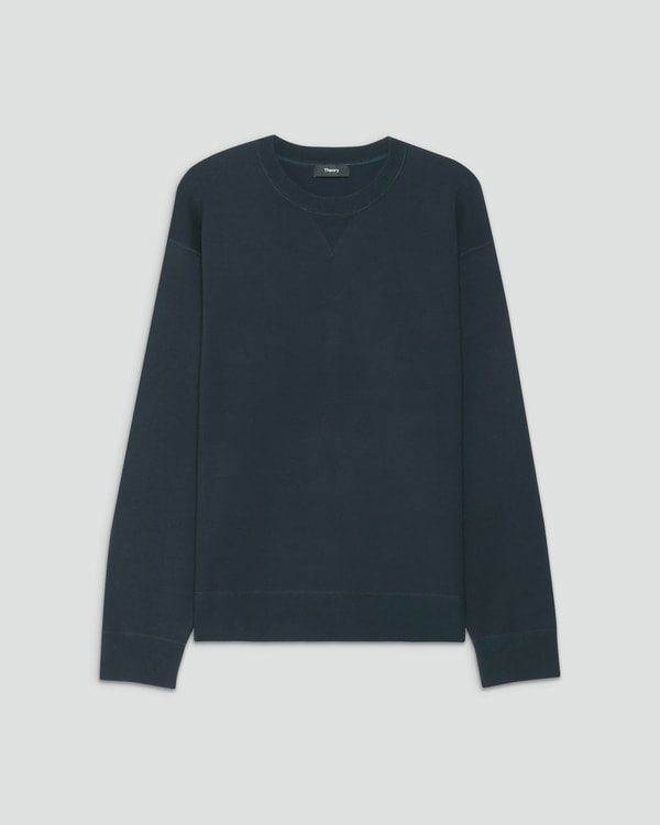 SALE再値下げ　Theoryニット セール】 『別注』PENNEYS×DOORS THE FOX ピンボーダークルー