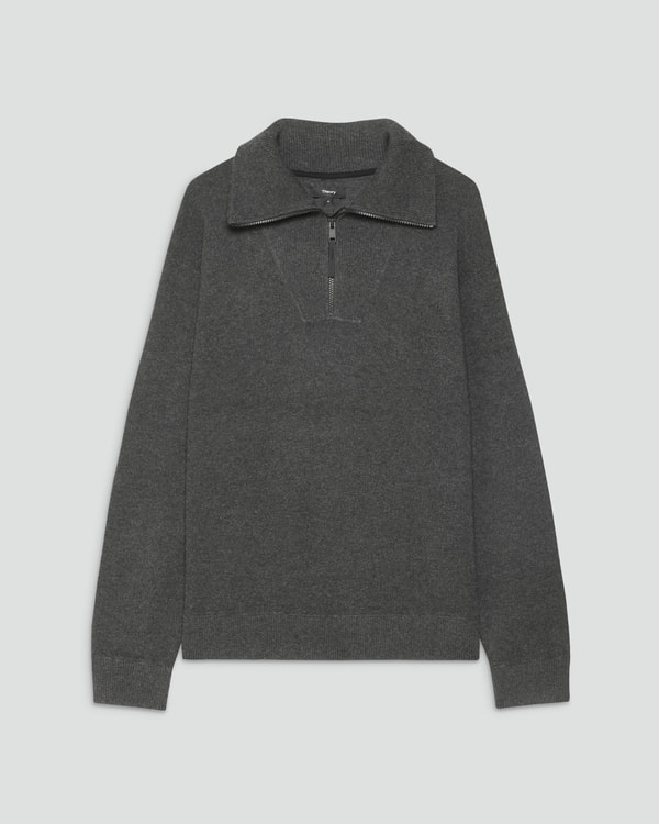 【Theory】一部店舗限定 Wool Bilen Relax Quarterzip Sweater 【Theory】一部店舗限定 Wool Bilen Relax Quarterzip Sweater