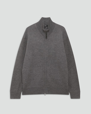 Boiled Merino Boiled Fullzip Turtle Sweater | MEN | Theory