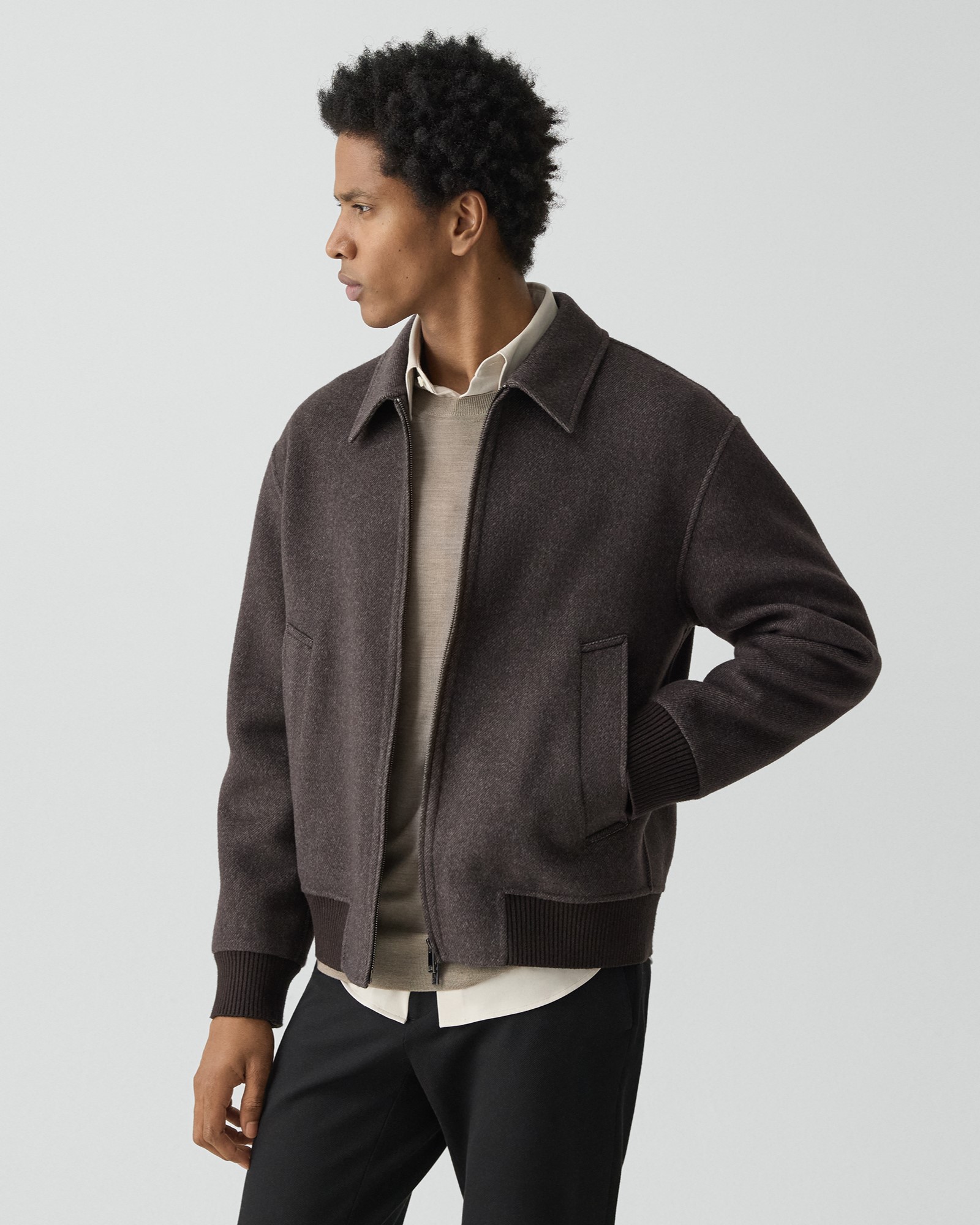 【激安✨️】theory 本革 ジャケット ベージュ 定価98000円 セオリー NEW SEASON, NEW LOOK | Theory luxe（セオリーリュクス）公式